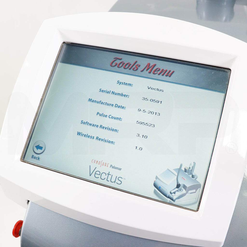 2013 Cynosure Palomar Vectus Diode Laser Hair Removal System