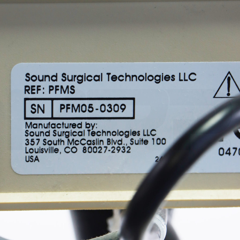 Sound Surgical Technologies Vaser-1 Amplifier Cart Aspiration Workstation Device