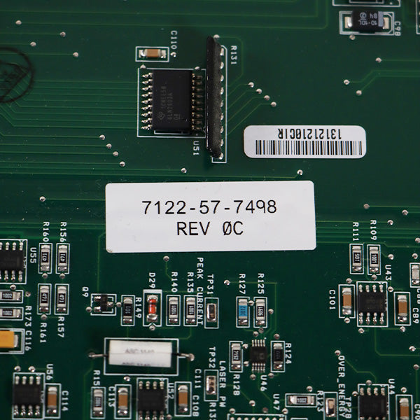 Candela VBeam Laser System PDL Perfecta CPU Main PCB Board 7122-57-7498 As-Is
