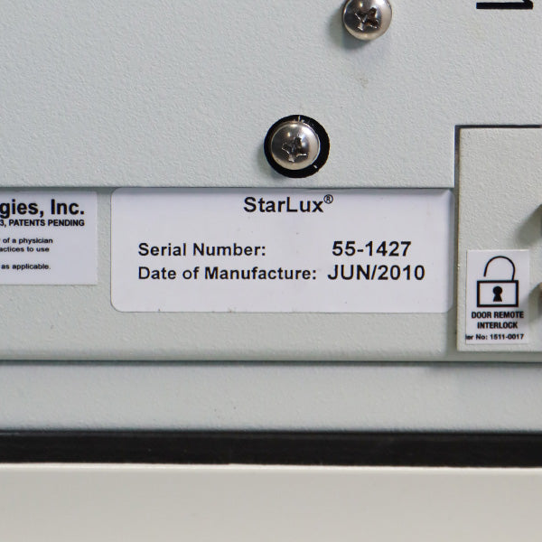 2010 Palomar StarLux 500 MaxG LuxYs LuxRs Lux1540 Skin Resurfacing System