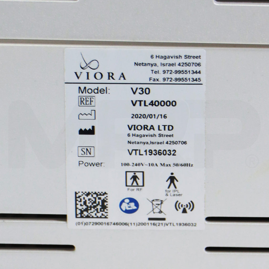 2020 Viora V30 RadioFrequency Skin Tightening Rejuvenation Scar Hair Removal System