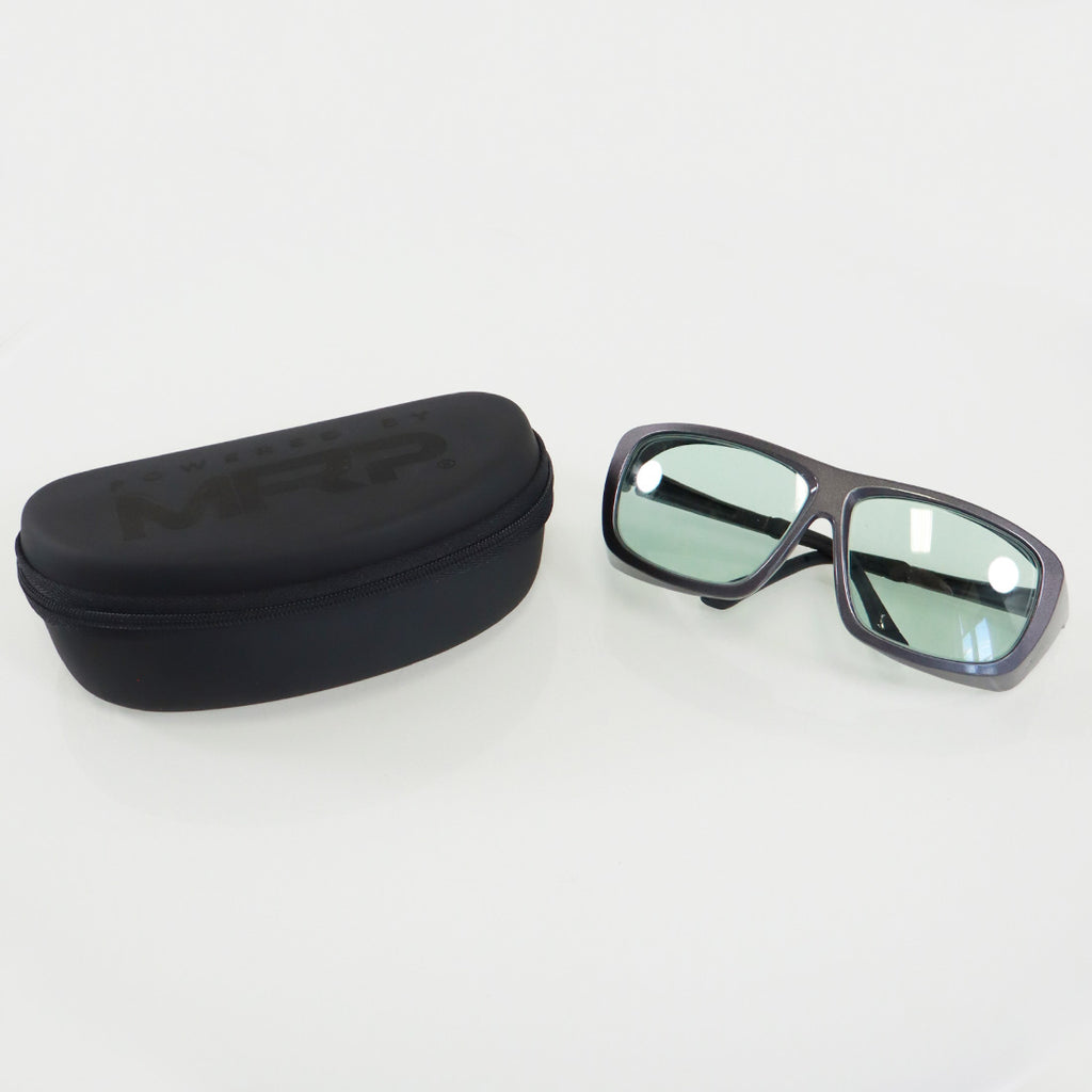MRP Innovative Optics Gi1 Laser Safety Glasses Gray Frame Goggles 701G.Gi1