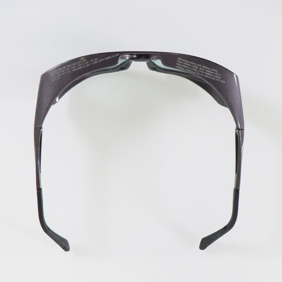 MRP Innovative Optics Gi1 Laser Safety Glasses Gray Frame Goggles 701G.Gi1