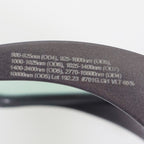 MRP Innovative Optics Gi1 Laser Safety Glasses Gray Frame Goggles 701G.Gi1