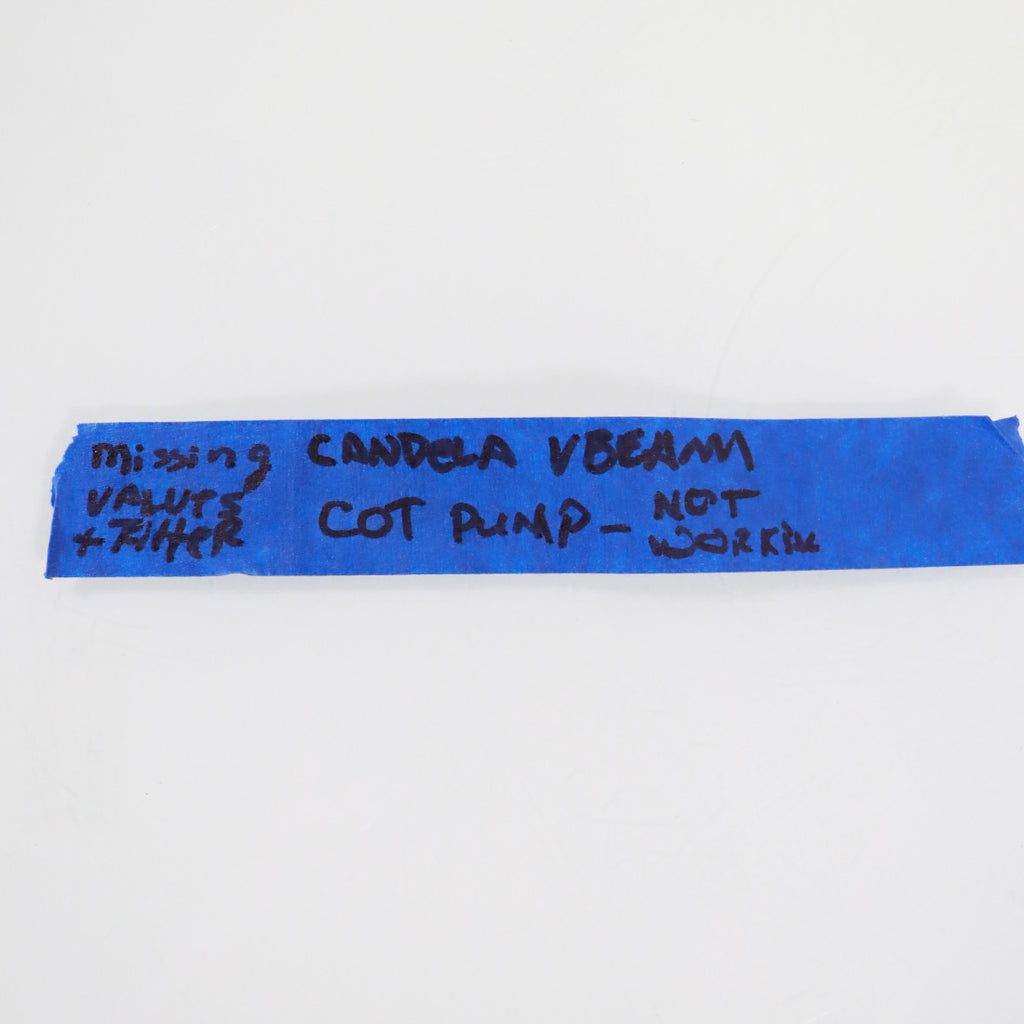Candela VBeam Gorman Rupp Pump & Motor 16200-010 Used Untested