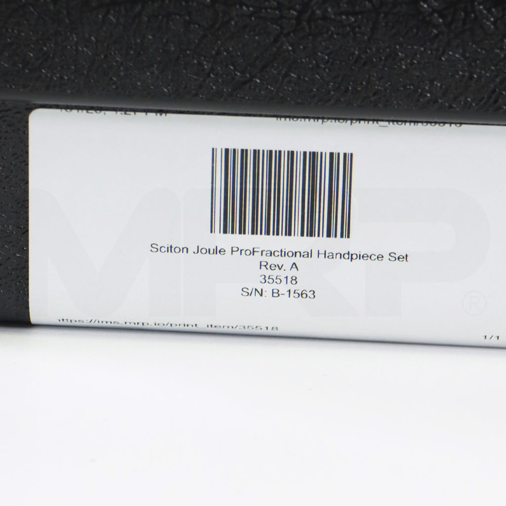 Sciton Joule ProFractional Scanner Spacer Handpiece Kit 1500-477-25