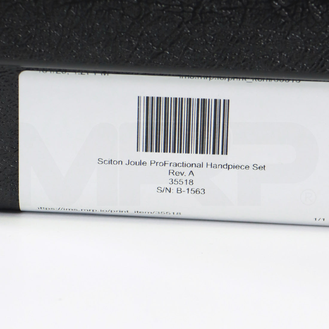 Sciton Joule ProFractional Scanner Spacer Handpiece Kit 1500-477-25