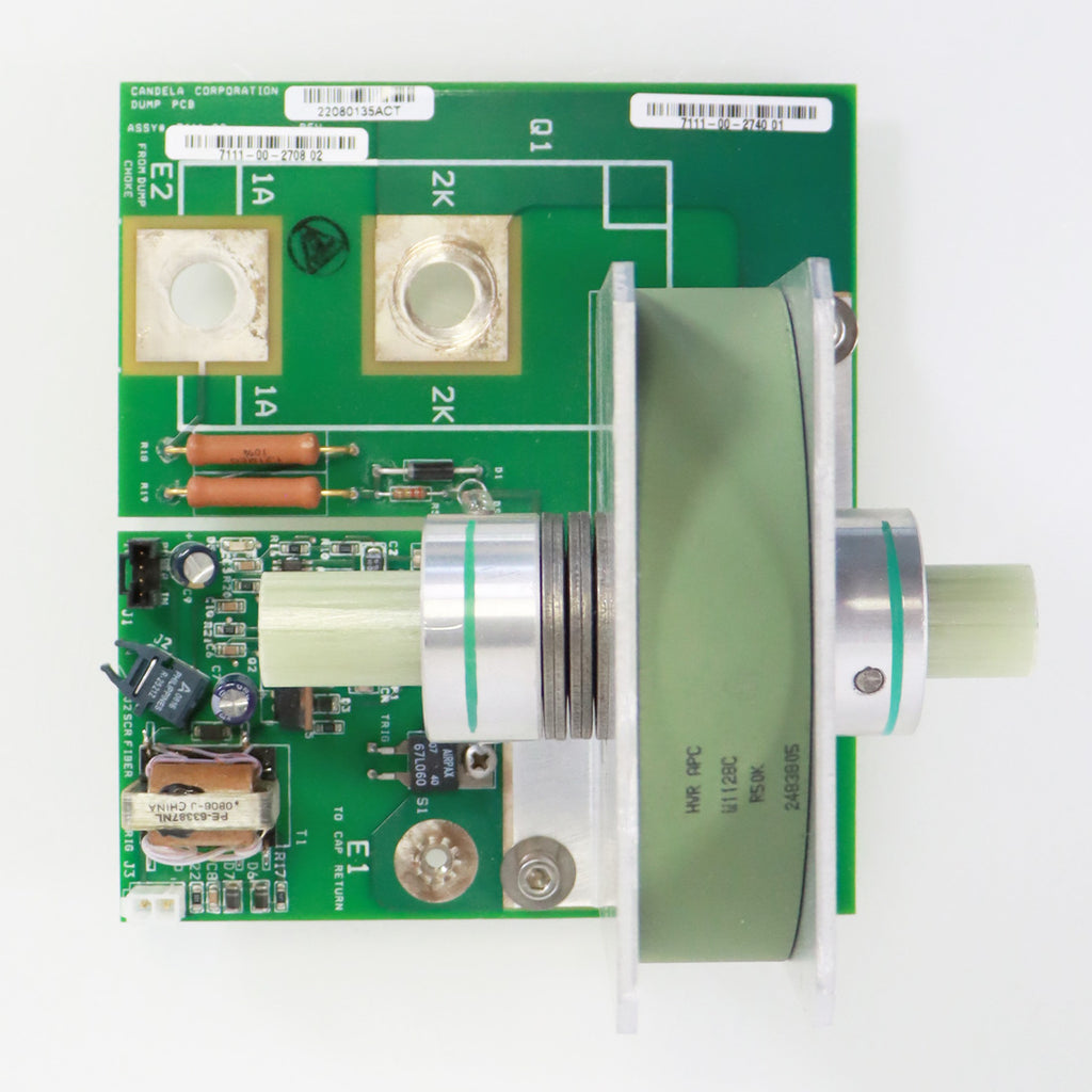 Candela VBeam2 Perfecta Laser Dump PCB 7111-00-2740 / 7111-00-2708 Part