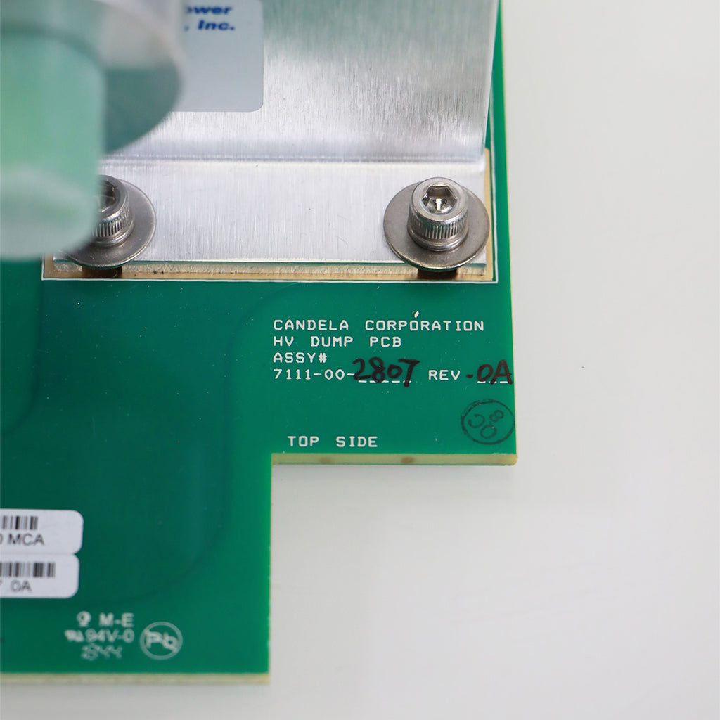 Candela GMax Pro Laser Dumper PCB 7111-00-2708 Parts As-Is