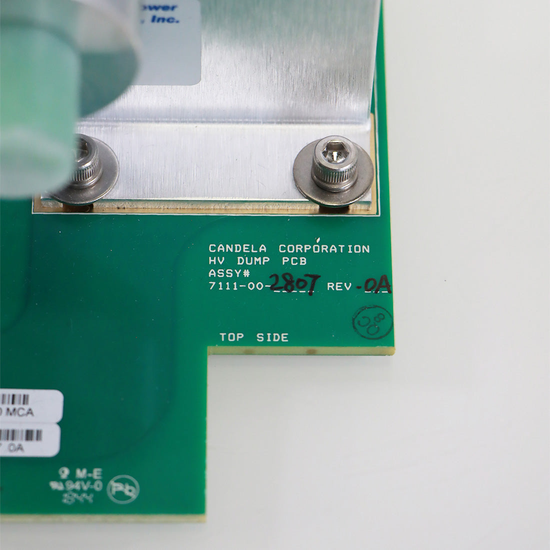 Candela GMax Pro Laser Dumper PCB 7111-00-2708 Parts As-Is