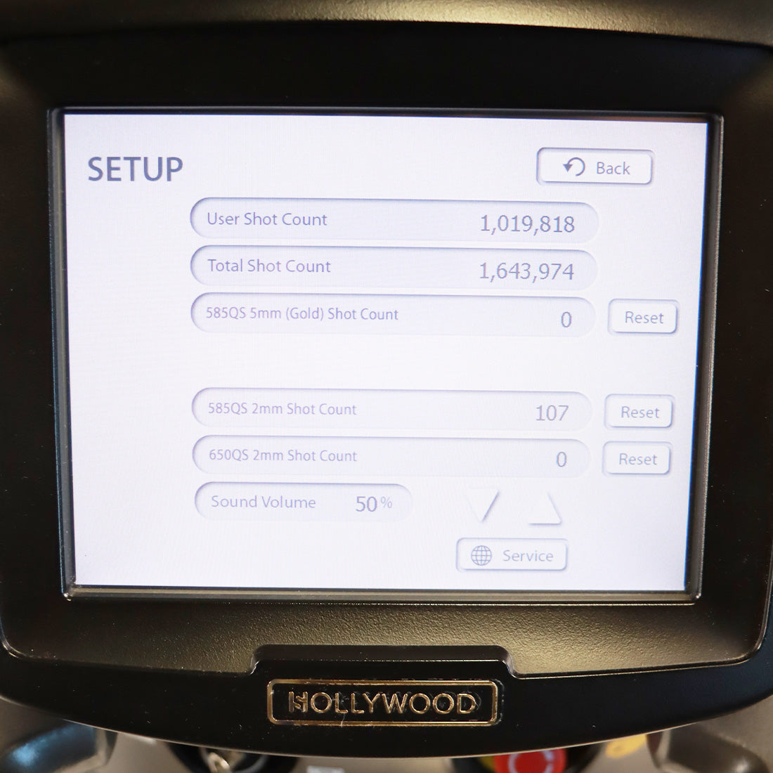 2023 Lutronic Hollywood Spectra 532/585/650/1064nm Laser System