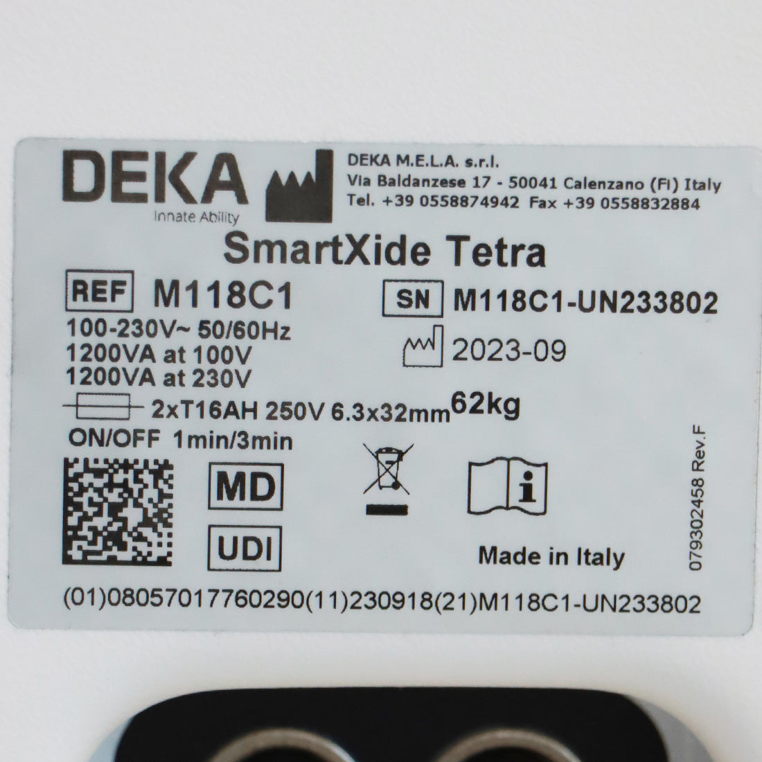 2023 Deka SmartXide Tetra Coolpeel CO2 Laser System With Hi-Scan M118C1