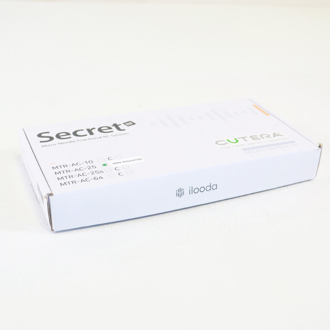 Cutera SecretRF MicroNeedle Fractional Tips 25-Pin MTR-AC-25 Non Insulated x10 EXP 2025