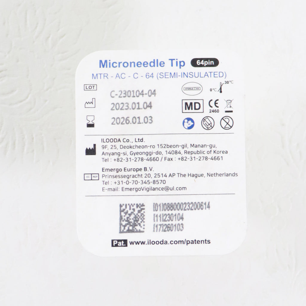 Cutera SecretRF Microneedle Single Tip 64-Pin Semi-Insulated MTR-AC-C-64 1/2026