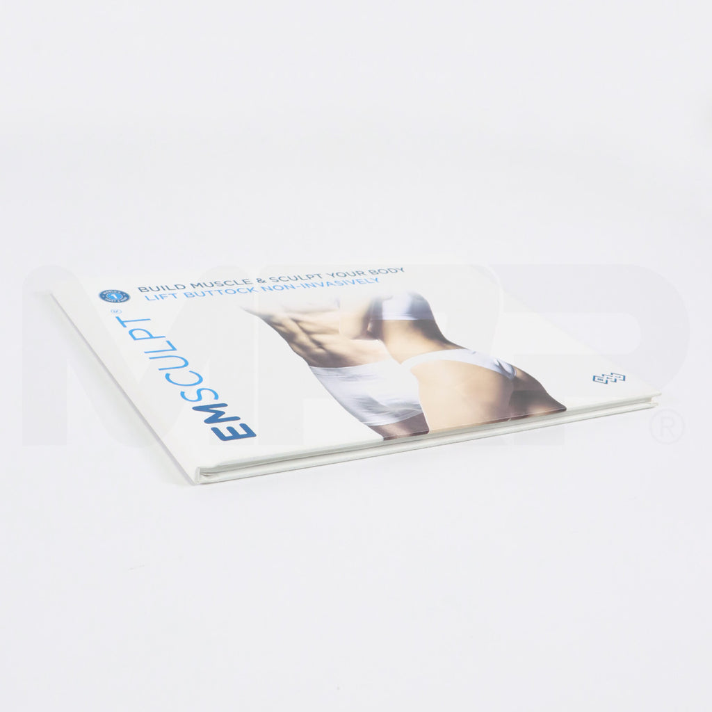 BTL EMsculpt Build Muscle & Sculpt Your Body Marketing Patient Photos Book