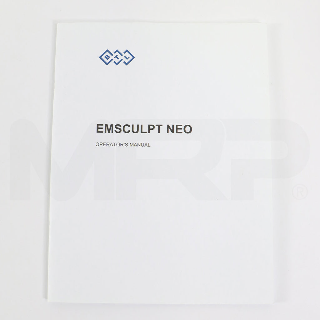 BTL Emsculpt NEO Operator Manual 899-80MANNENUS01104