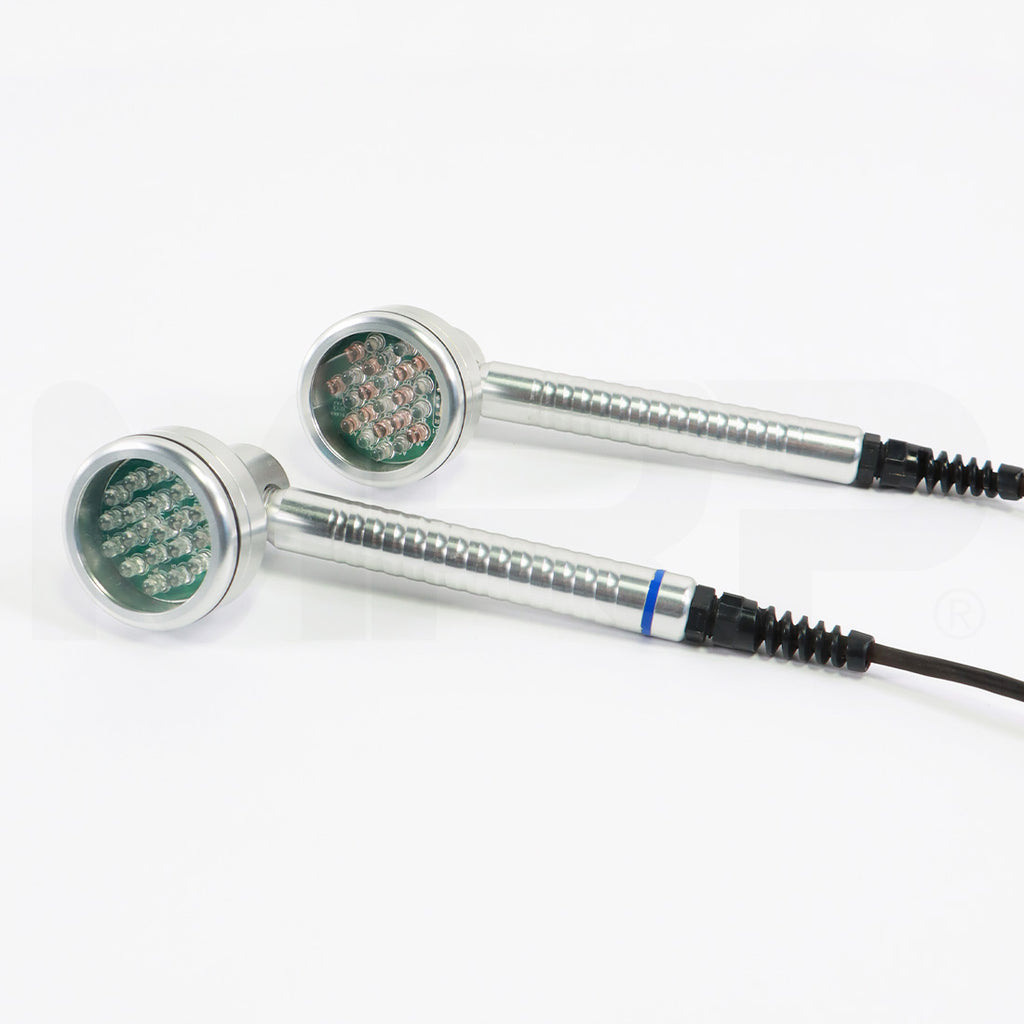 Edge Systems Hydrafacial Blue Red LED Light Skin Therapy Handpiece