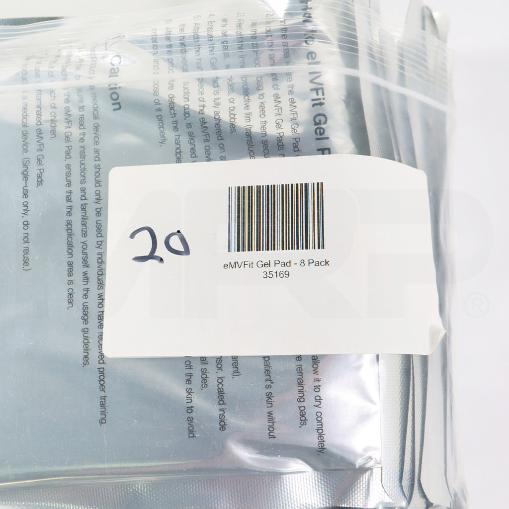 eMVFit Conductive Gel Pads for Muscle Stimulation, 8-Pack