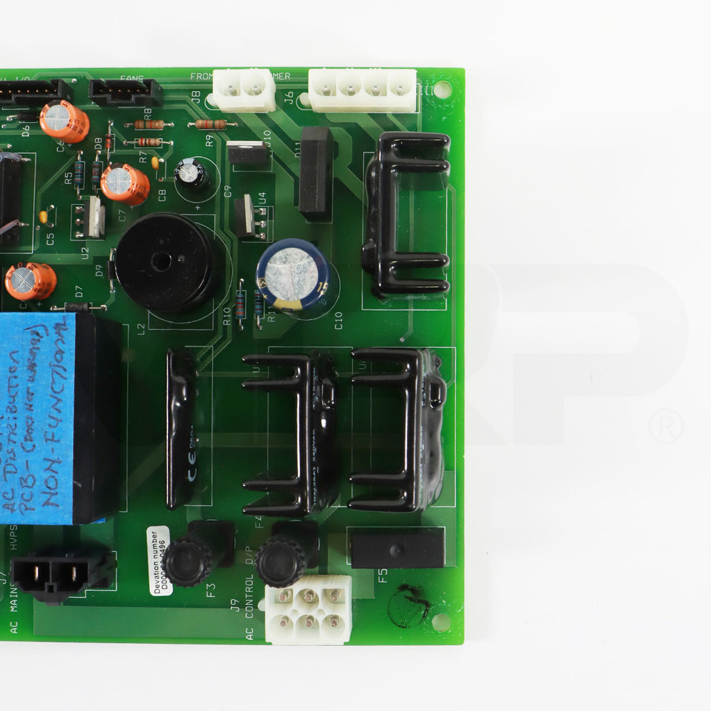 Candela VBeam2 Perfecta 7111-00-2696 AC Distribution PCB Green Board BAD As-Is