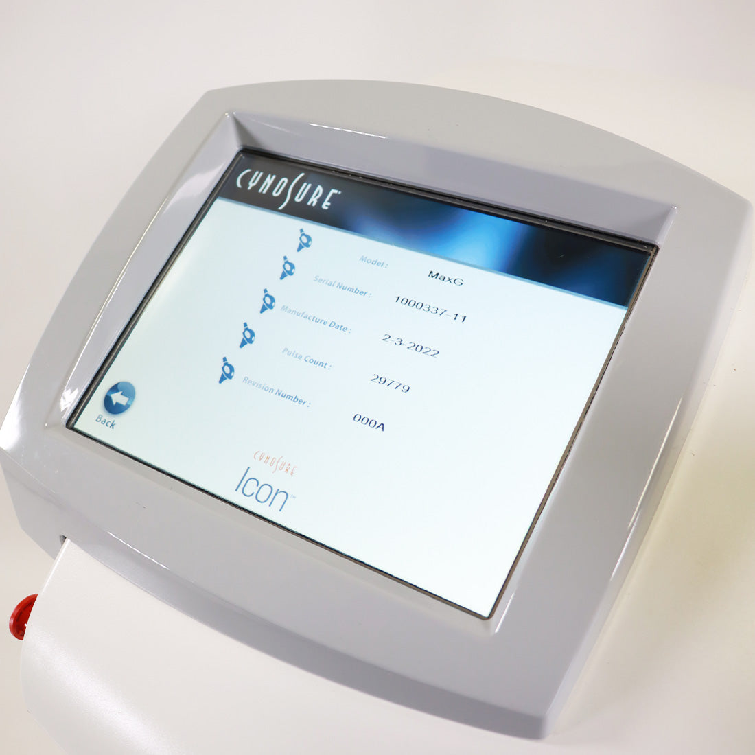 2019 Cynosure Palomar Icon IPL MaxG Laser System