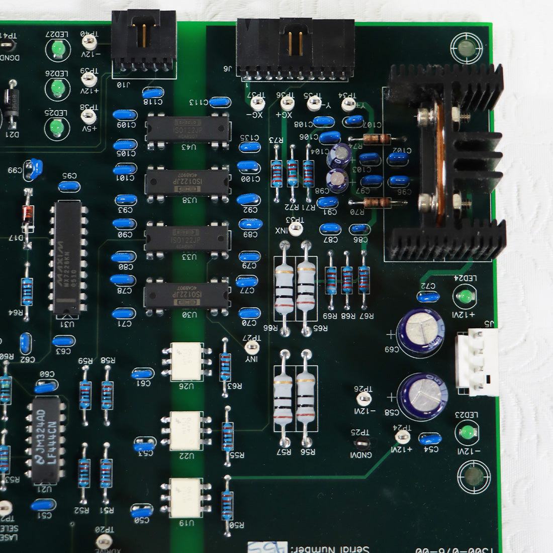 Sciton Profile Laser CPU Control System Green PCB Board Speaker W/Power AS-IS