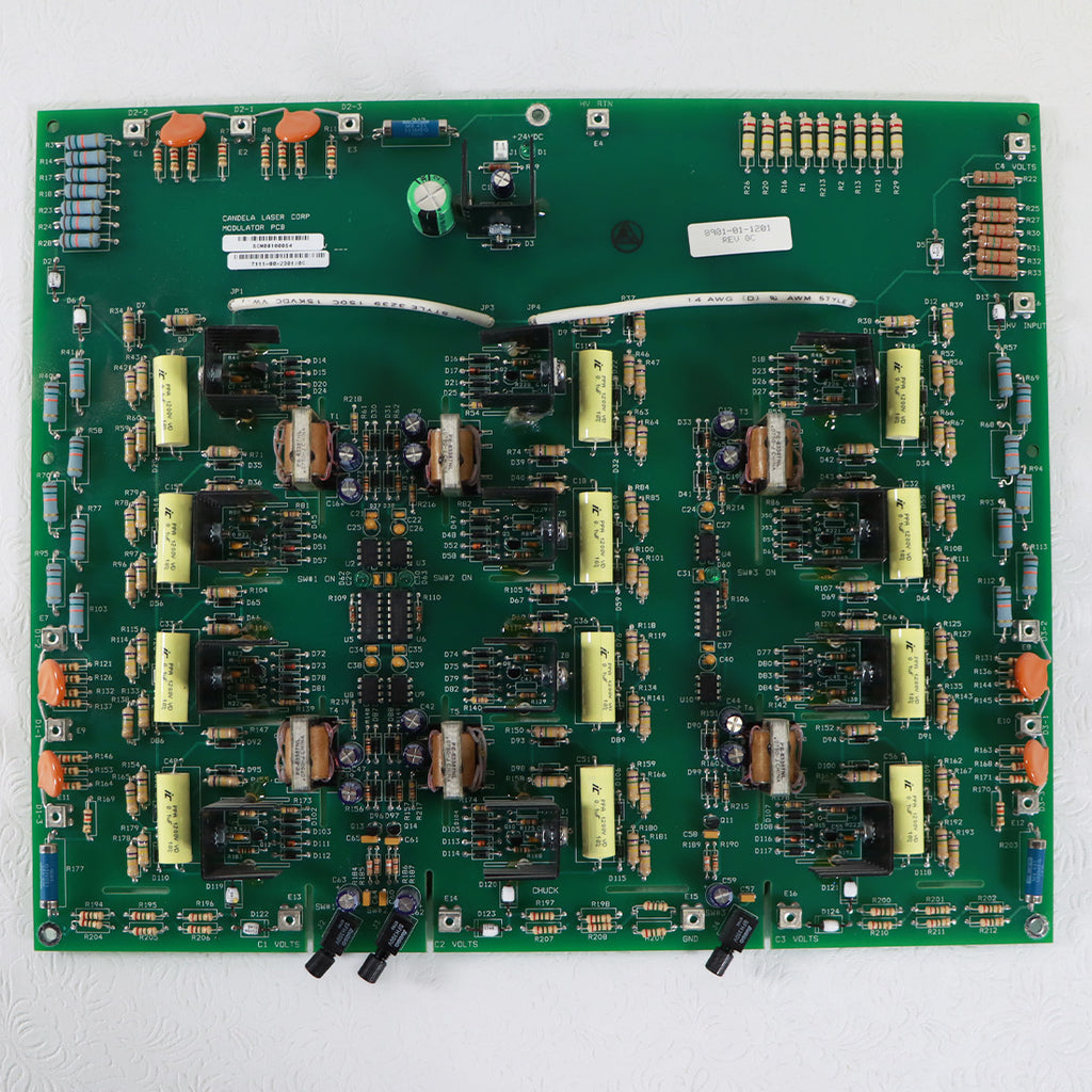 Candela VBeam1 Laser Modulator PCB Motherboard 8901-01-1201 Rev C Parts As Is