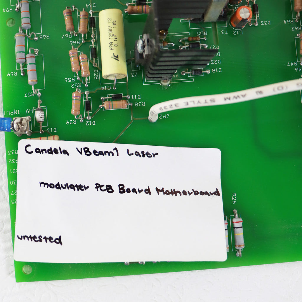 Candela VBeam1 Laser Modulator PCB Motherboard 7111-00-2301 Rev A Parts As Is