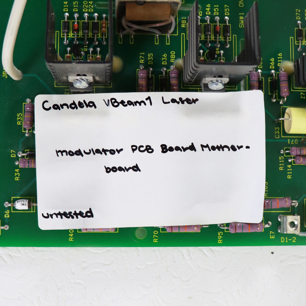 Candela VBeam1 Laser Modulator Motherboard PCB 7111-00-2301 Rev A Parts As Is