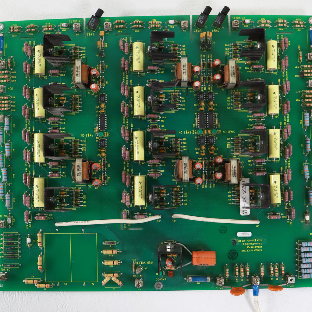 Candela VBeam1 Laser Modulator Motherboard PCB 7111-00-2300 Rev B Parts As Is