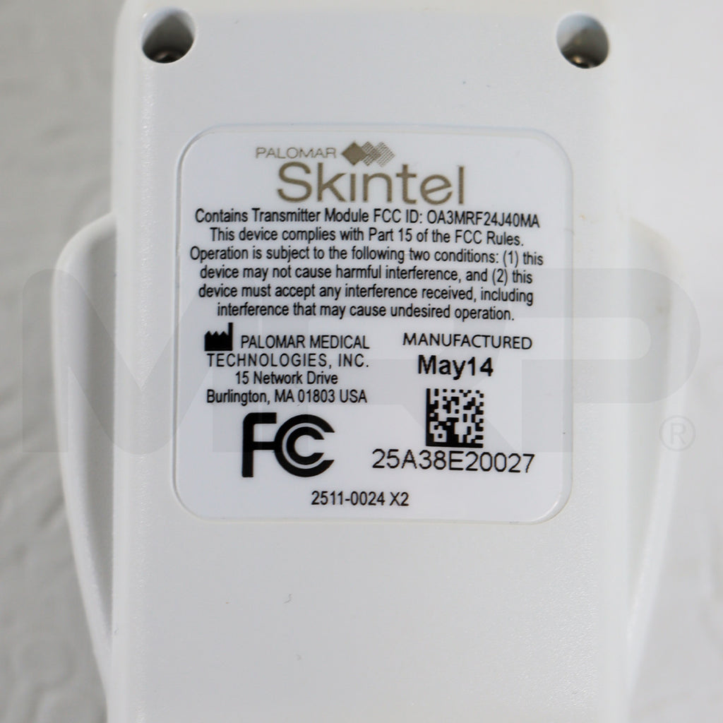 2014 Palomar ICON Vectus Skintel Melanin Density Skin Type Reader