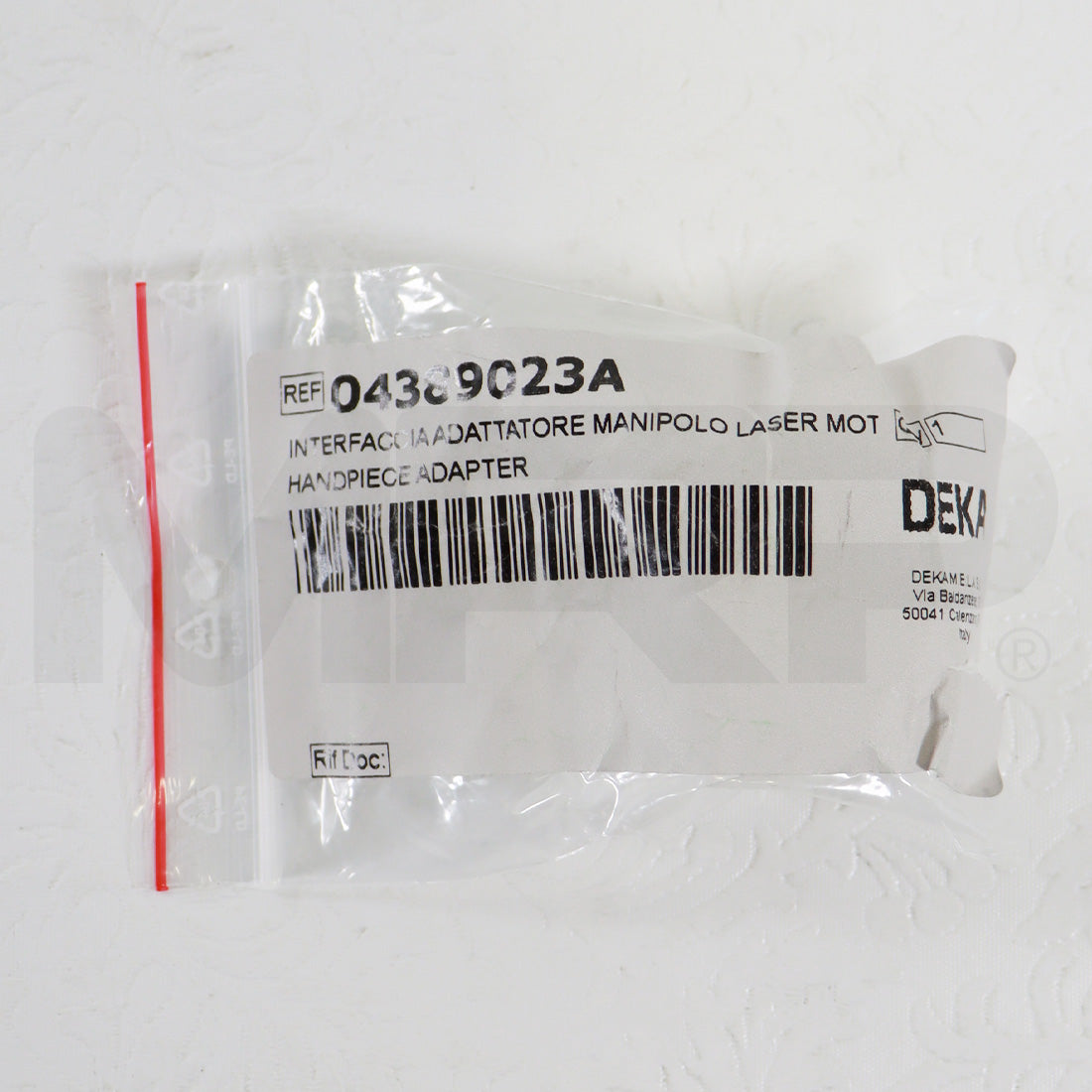 DEKA Handpiece Adapter Plastic Ring Cylinder 04389023A Single