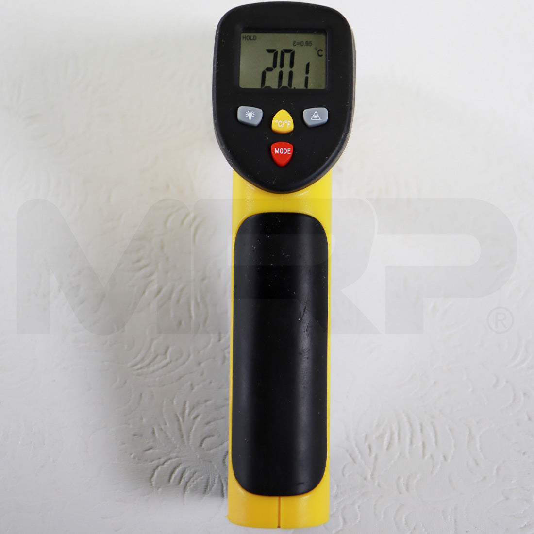 Infrared Thermometer 10:1 Yellow Black 201310082782 Battery Operated