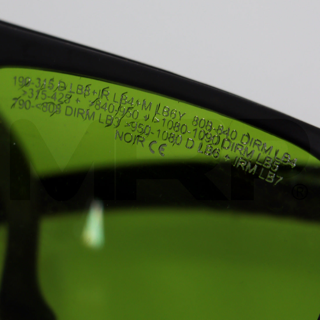 Ellipse PPE Laser IPL Safety Glasses Green Lens ND:YAG 1064nm