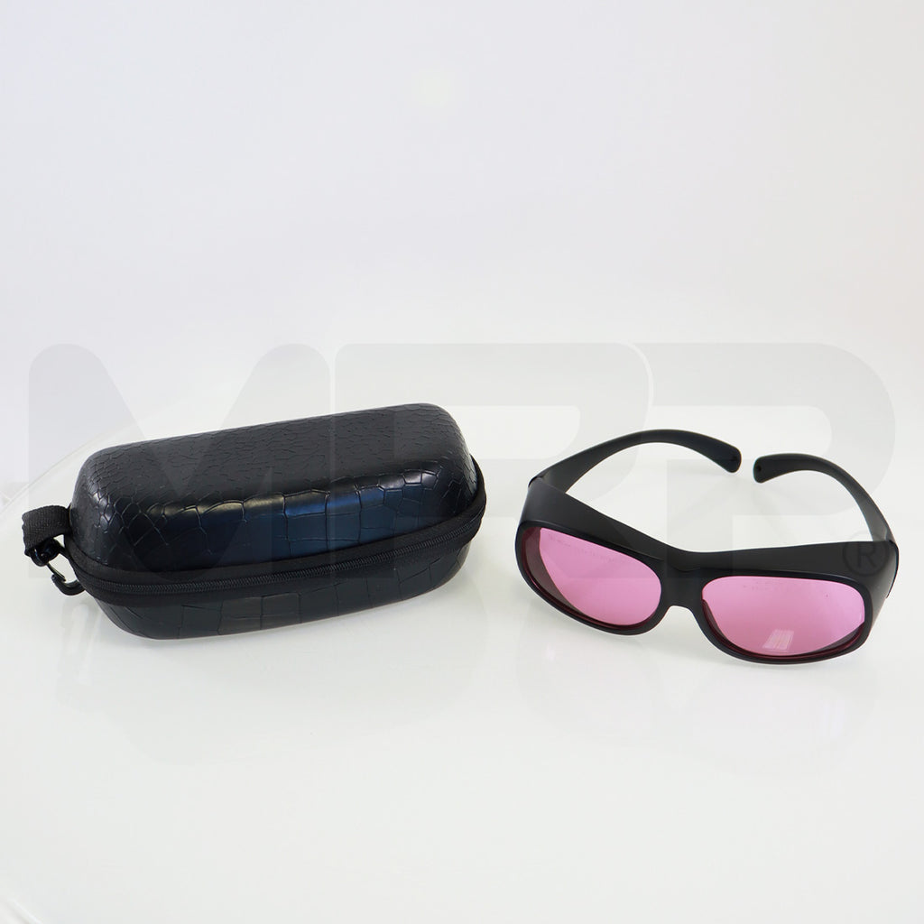 Laser Safety Glasses Infrared NIR Alex Diode Protection 755 808nm ATD Pink Lens