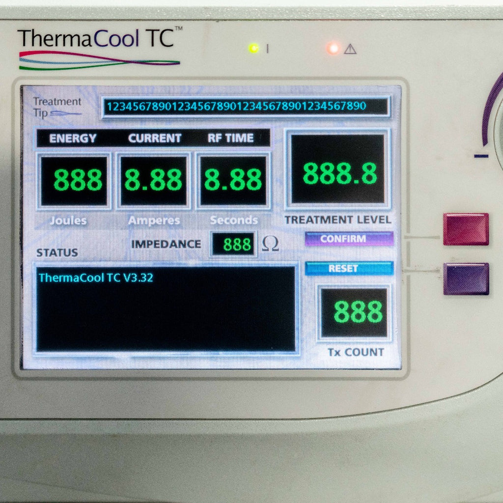 ThermaCool TC 250W RF Skin Tightening Wrinkle Reduction w/ Cryo Chiller - AS-IS