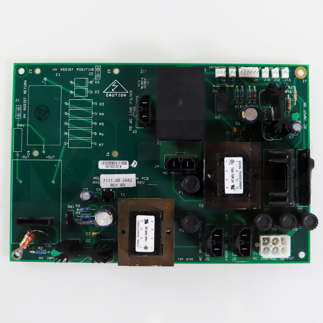 Candela Mini GentleYag MGY A/C Distribution Board 7111-00-2682 As-Is