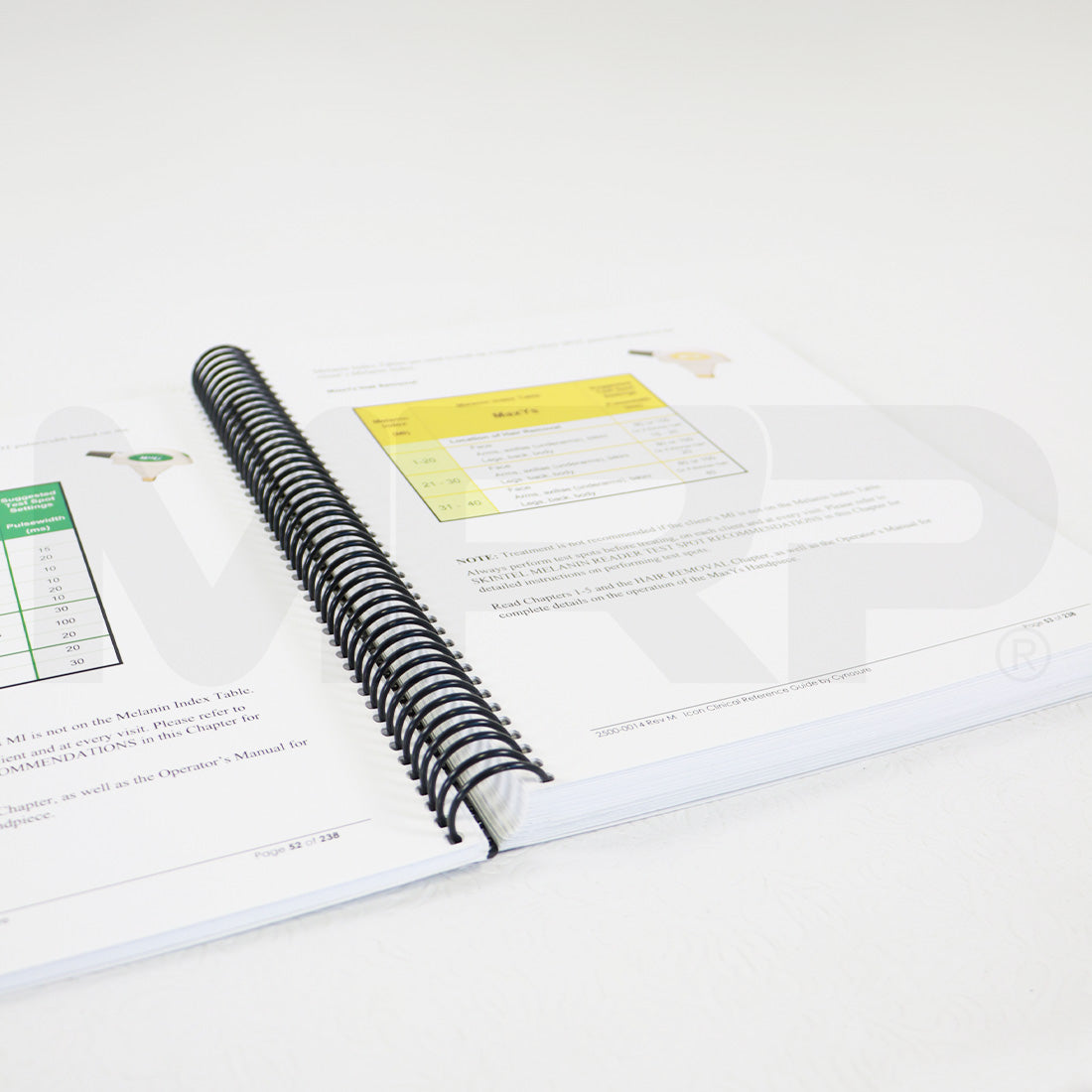 Cynosure Icon Laser Pulsed Light System Clinical Reference Guide 2500-0014 Rev M