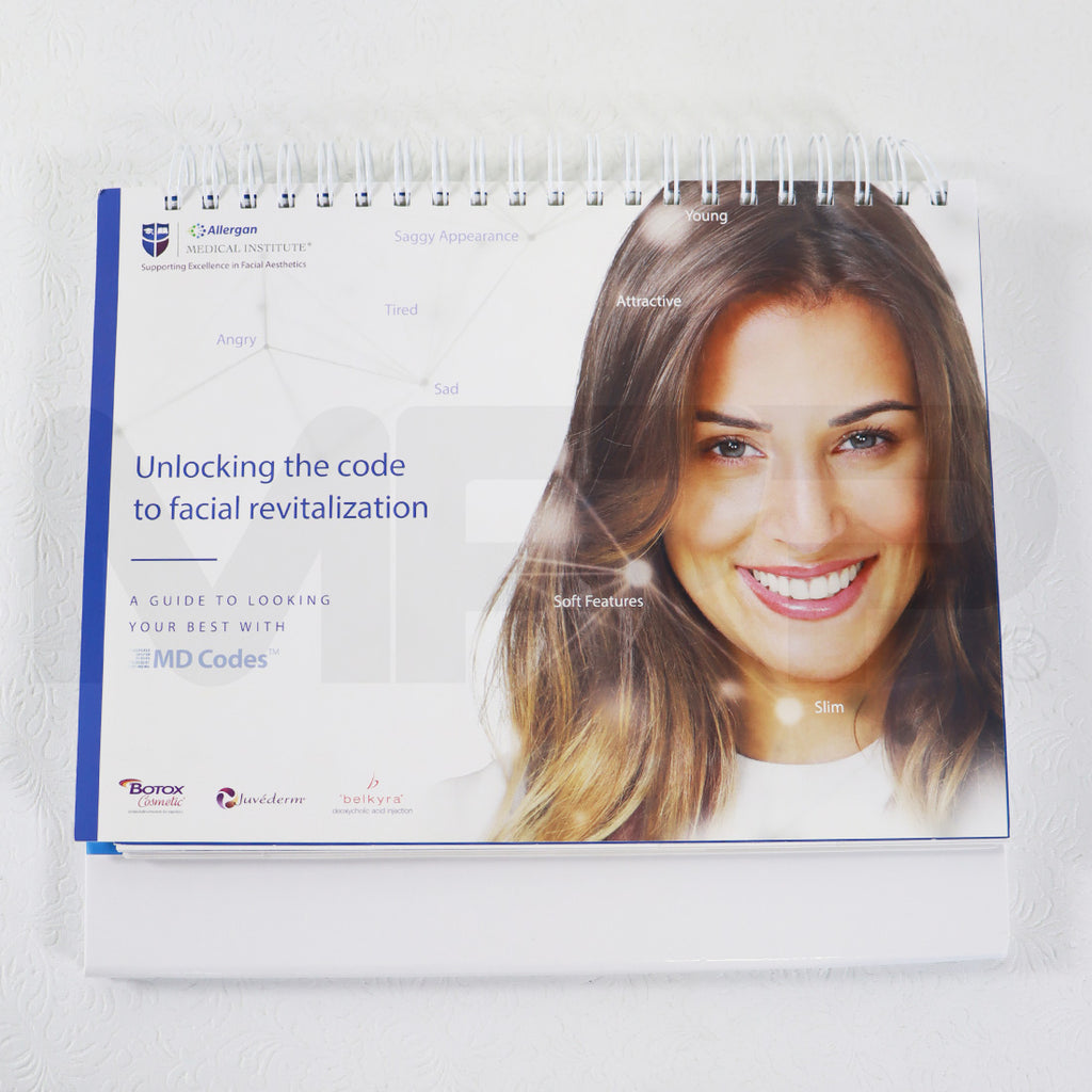 2017 Allergen MD Codes Unlocking The Code To Facial Revitalization Guide Book