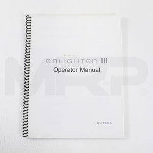 2016 Cutera Enlighten III Operator Manual D1864 Rev. A
