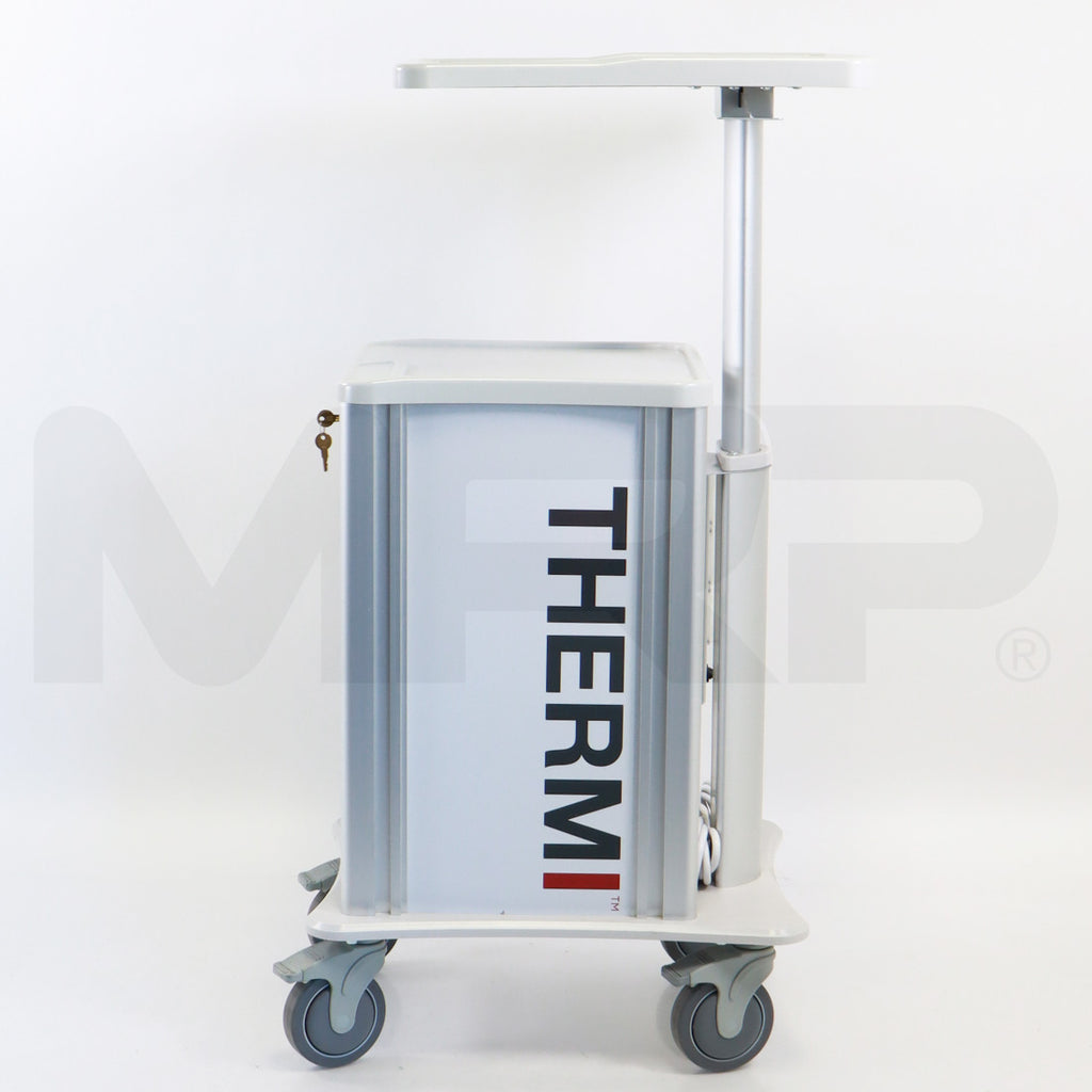 Solaire Medical Rover Workstation Rolling Cart Thermi Standard Surge Protector