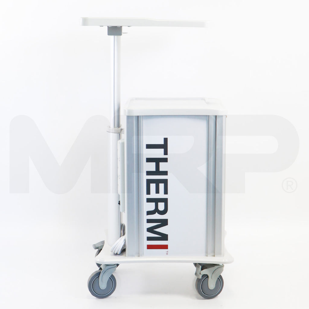 Solaire Medical Rover Workstation Rolling Cart Thermi Standard Surge Protector