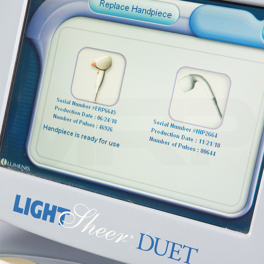 2012 Lumenis LightSheer Duet Hair Removal Diode Laser System