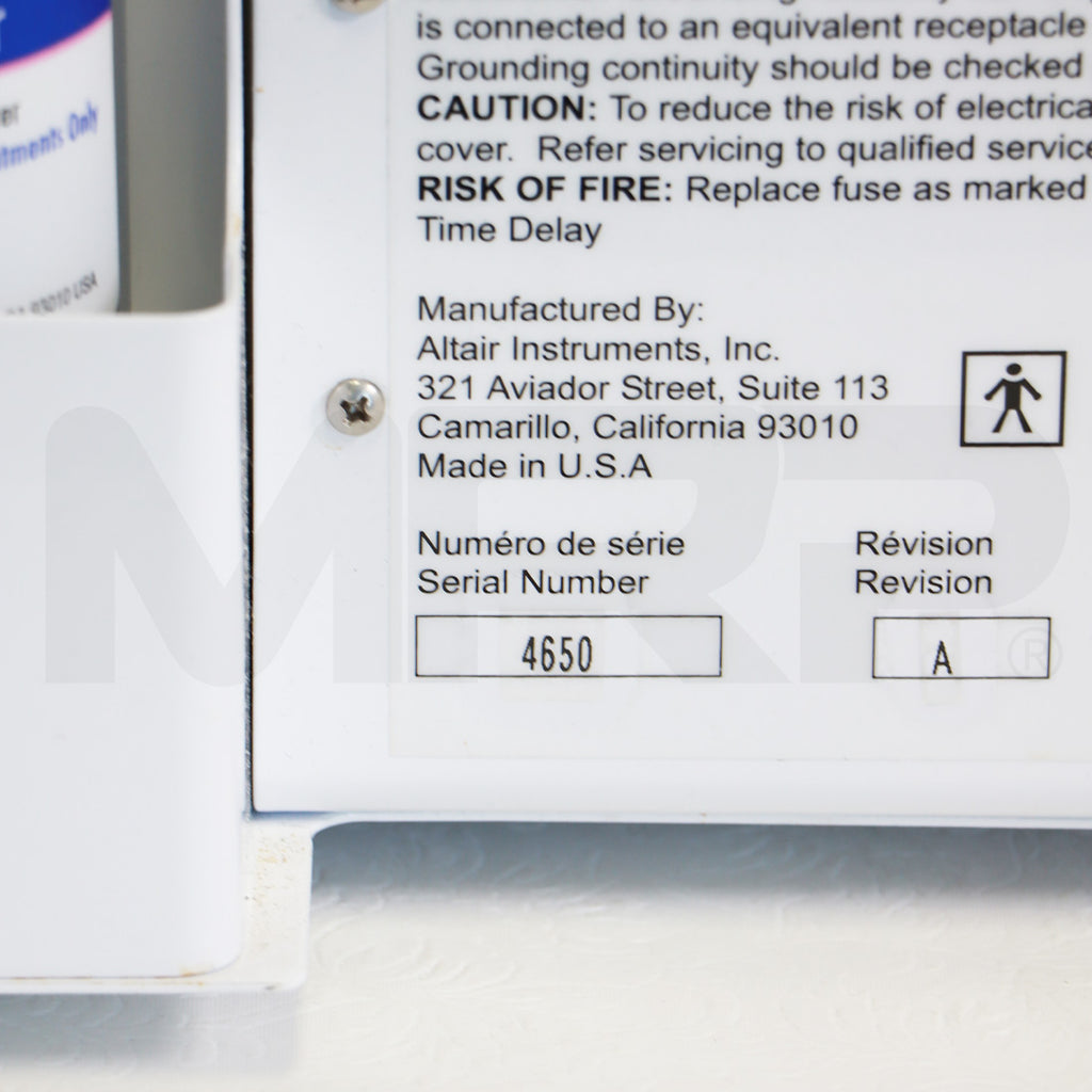 Altair Diamond Tome Vacuum Microdermabrasion Skin Resurfacing System DM5000A