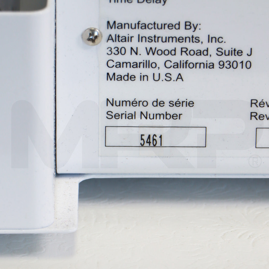 Altair DiamondTome Vacuum Skin Resurfacing Microdermabrasion System DM5000A