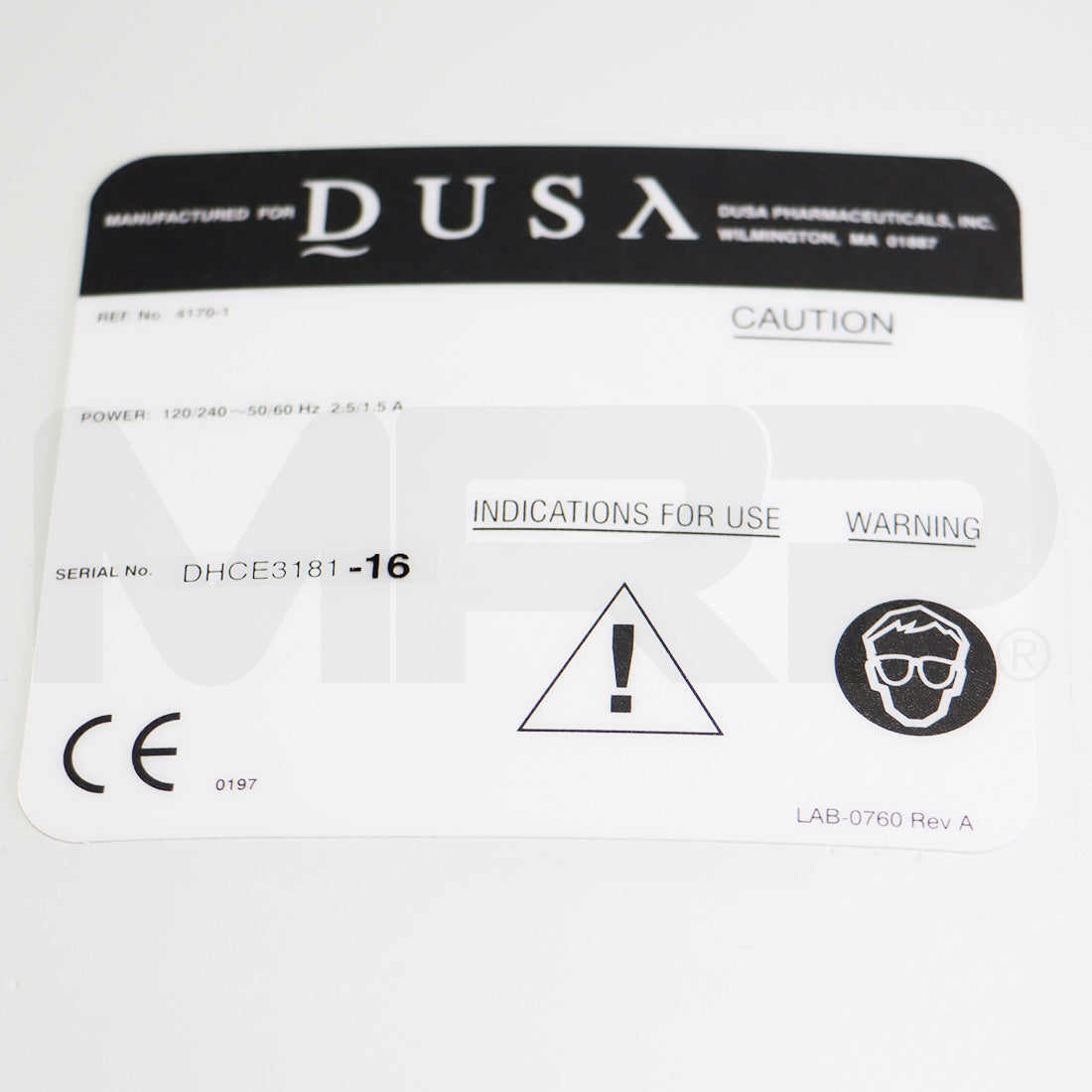Dusa Blu-U Photodynamic Light Skin Treatment Phototherapy System 4170-1