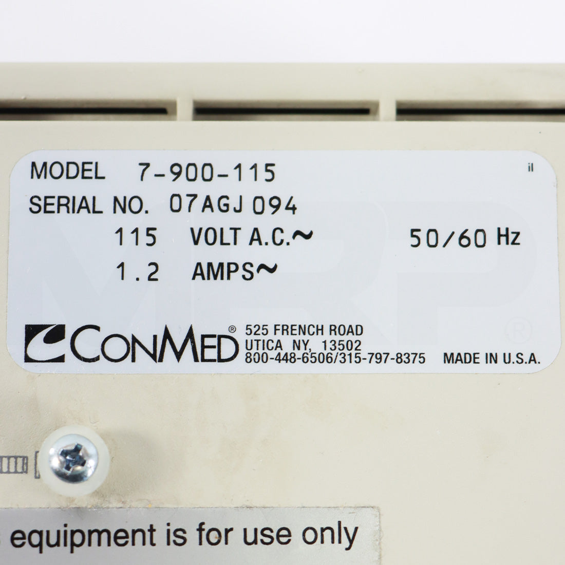 ConMed Hyfrecator 2000 Electrosurgical HP Device