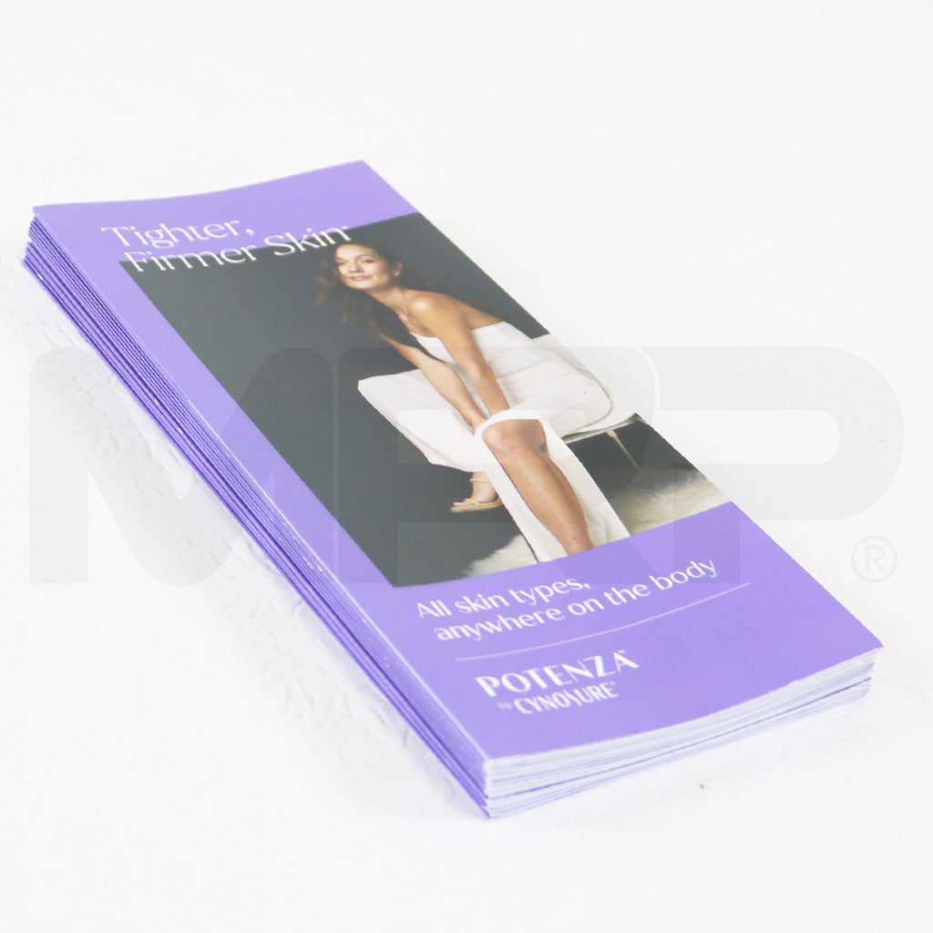 Cynosure Potenza Tighter Firmer Skin Marketing Educational Brochure Pamphlet x17