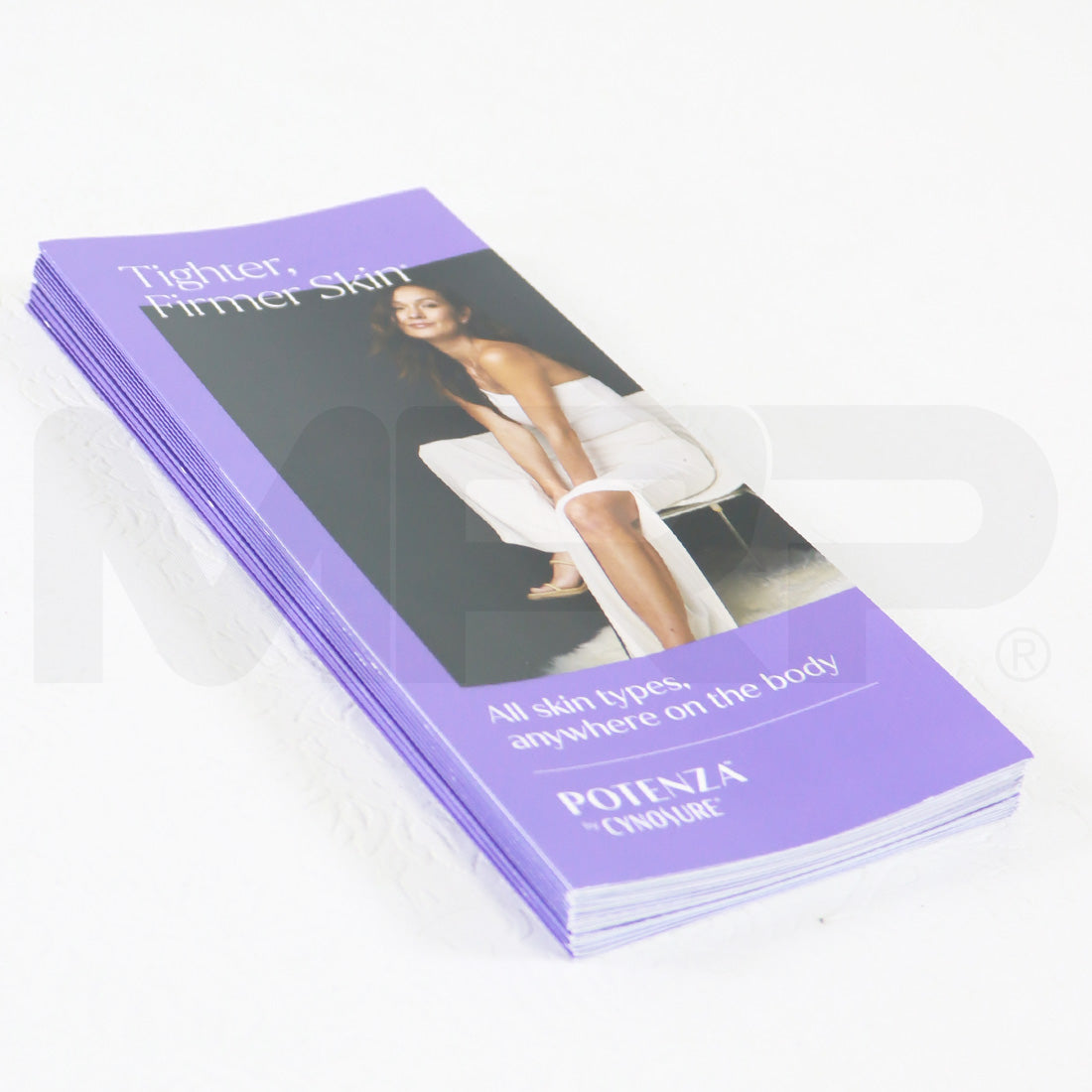 Cynosure Potenza Tighter Firmer Skin Marketing Educational Brochure Pamphlet x17