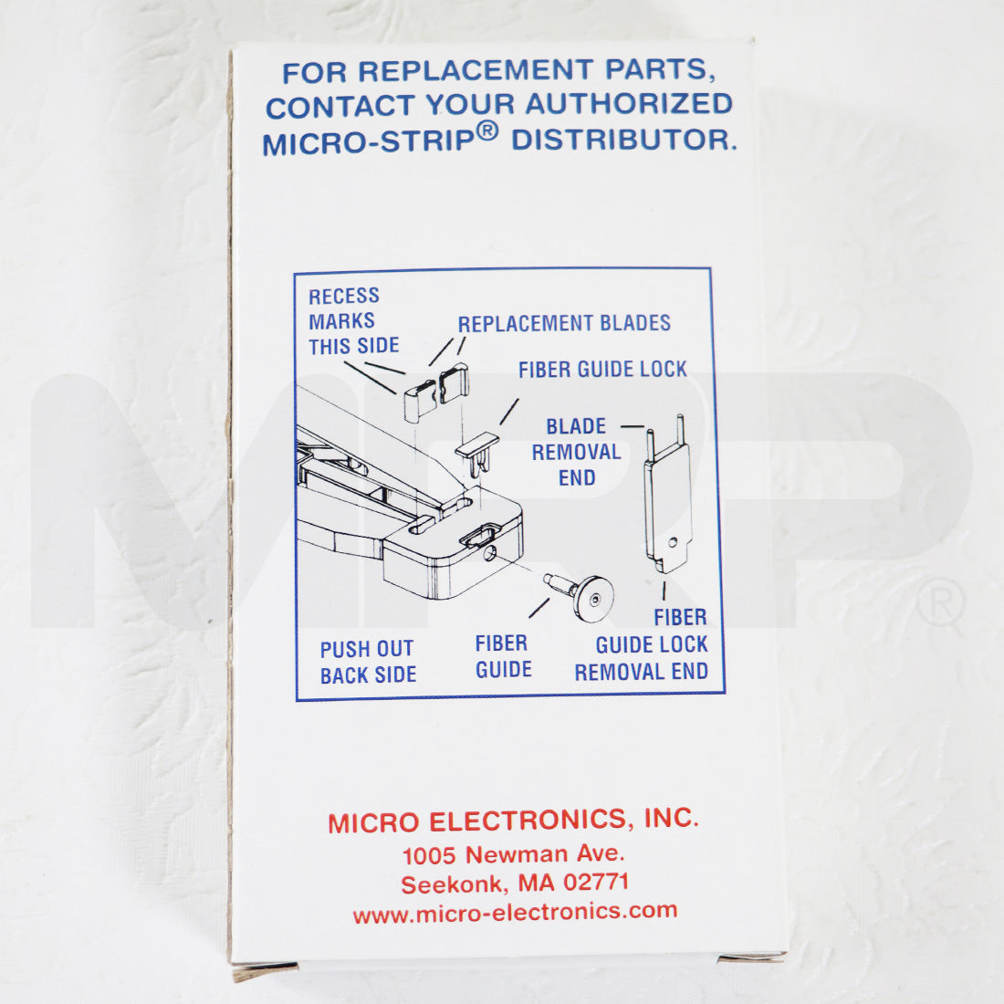 Micro-Strip Precision Fiber Stripper Optic Industrial Grade Green MS-2-L