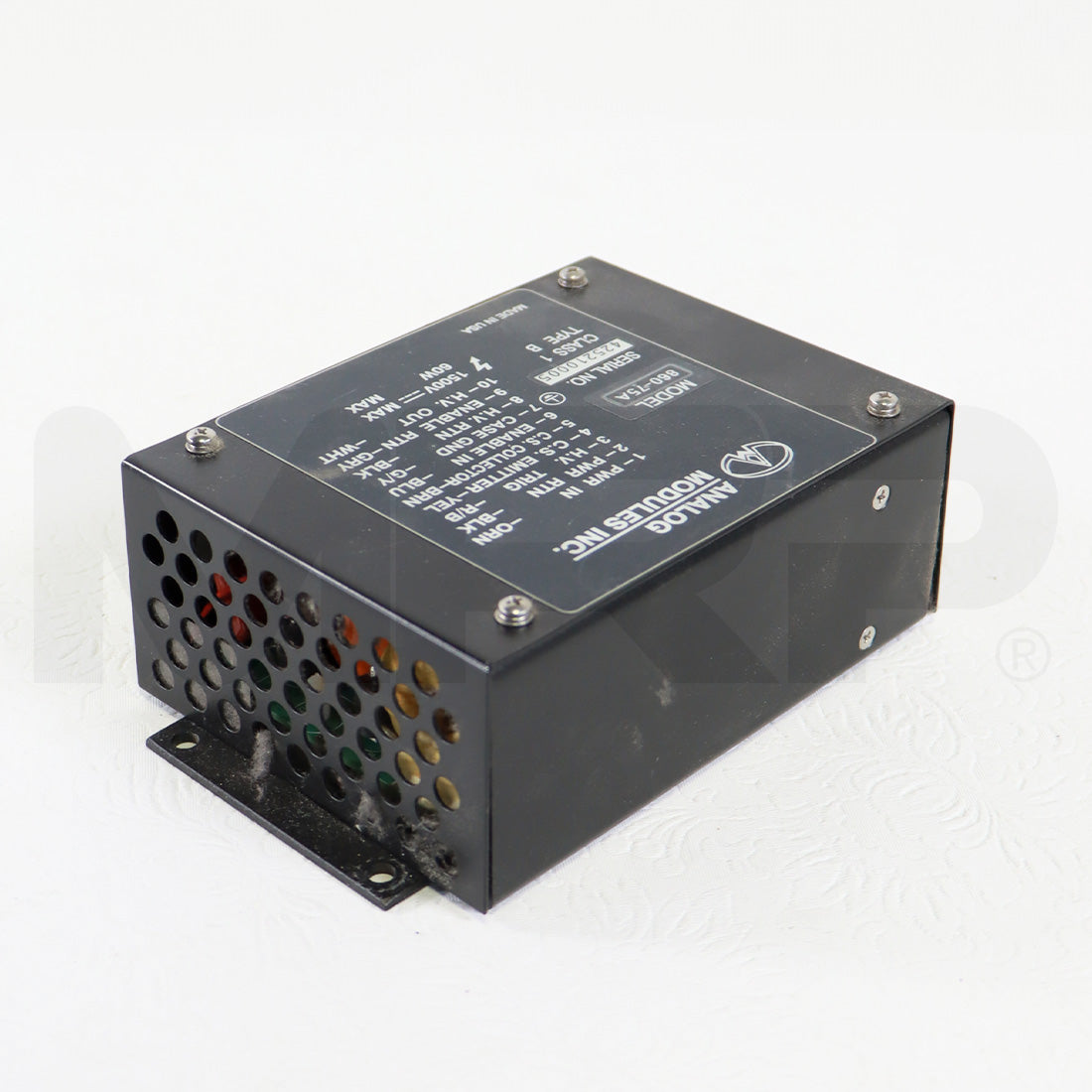 Analog Modules 860-75B Flashlamp Simmer Supply Box Candela VBeam Part As-Is